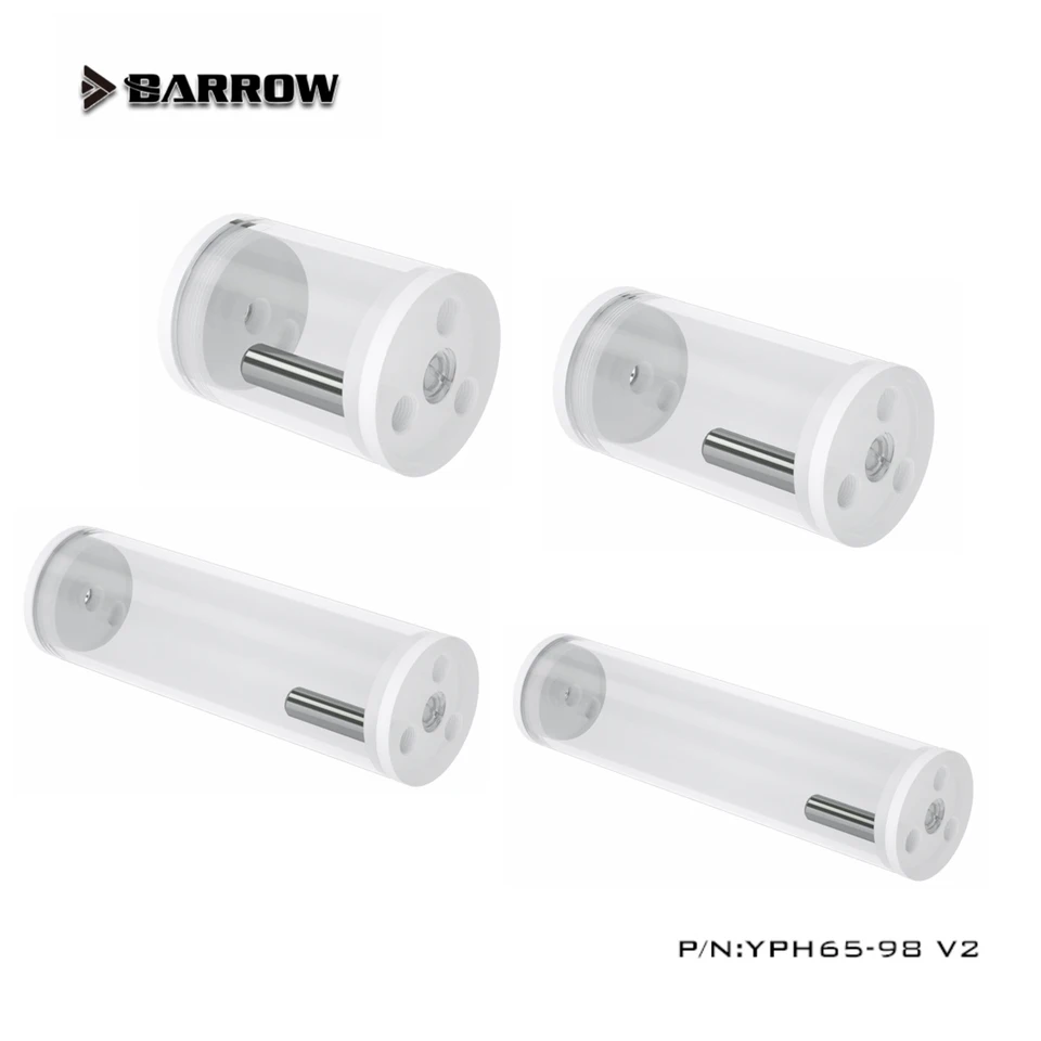 Barrow YPH65 V2, 65 mm priemer akrylovej priehľadnej nádrže na nádr