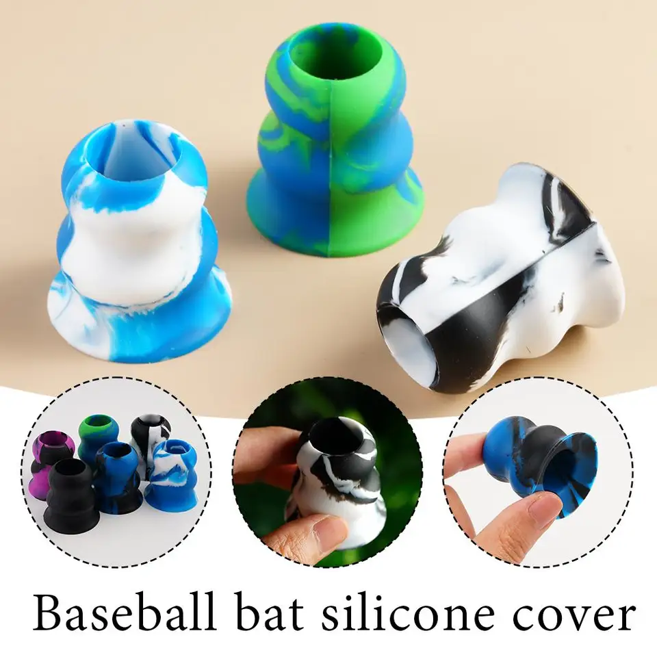 Baseball/Softball Bat Silikone Ochranné rukávy, ktoré nekĺzne vonkajšie potné základne priedušných doplnkov a športy Absorpent S2S1