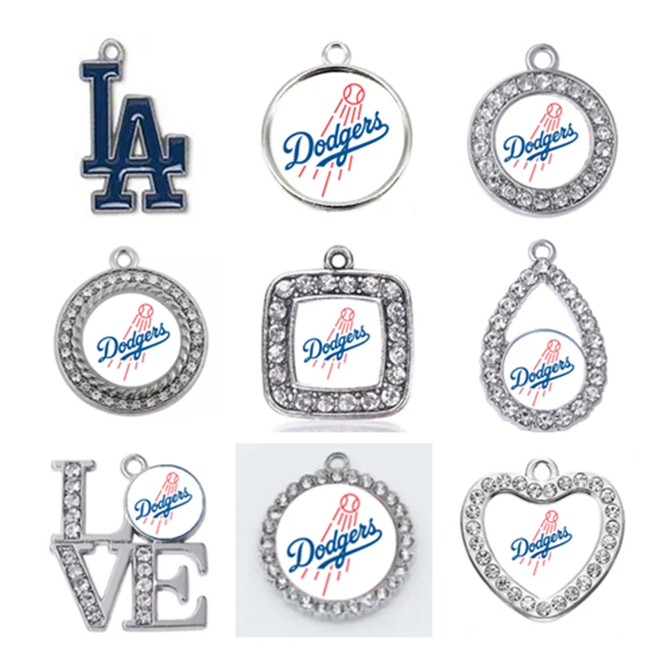 Baseball Sport Charms La Dangle Charms pre DIY náramok náhrdelník Náušnice Klávesové šperky Závesné kúzlo 20ks/veľa