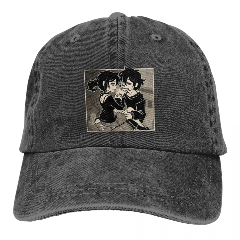 Baseball uzávery rakvy Andyho a Leyleyho merch unisex vintage vintage zúfalé umyté Ashley Sun Cap