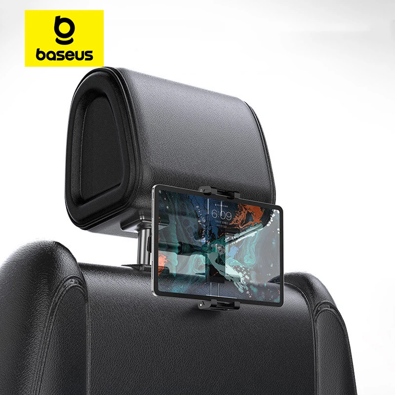 Baseus Car zadné sedadlo hlavy MONT DOPLNKA pre iPad 4,7-12,9 palca 360 ROTÁCIA Univerzálny tablet PC
