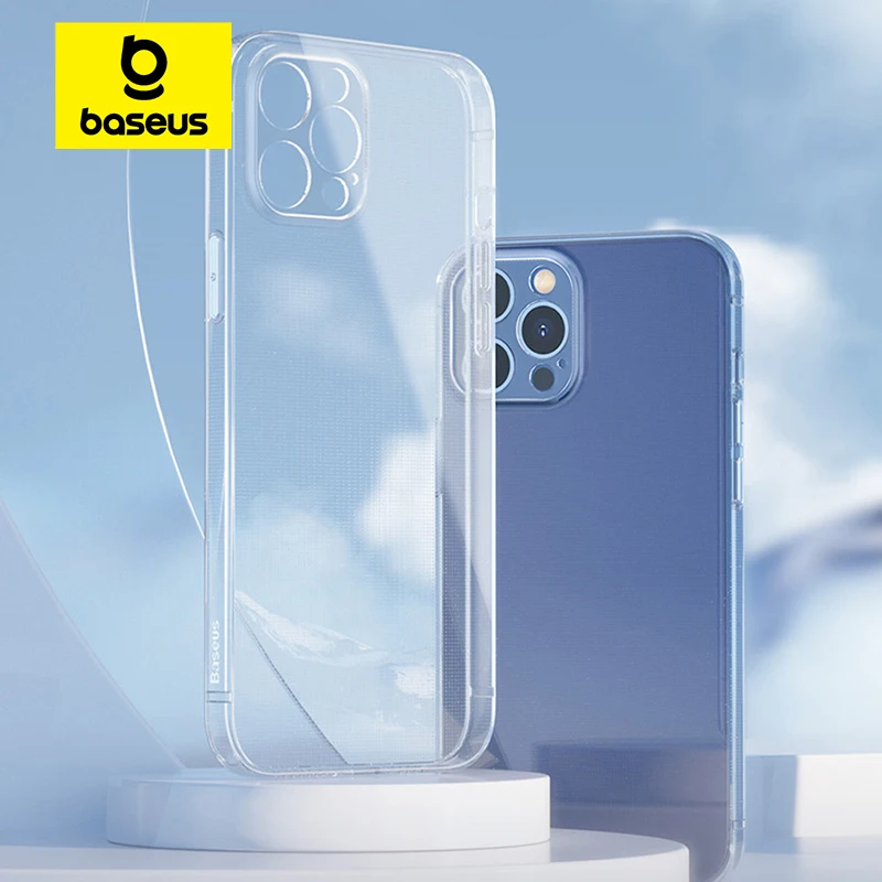 Baseus pre iPhone 15 14 Pro Max Clear Case pre iPhone 15 14 13 Pro tenký mäkký silikónový kryt TPU pre iPhone 13 12 11 Pro Max Case