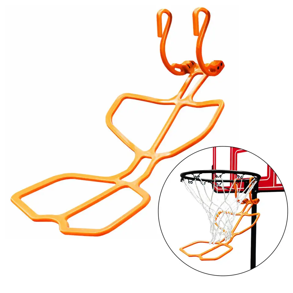 Basketbalové návratové prílohy pre obruč užitočný robustný basketbalový návratkový obruč