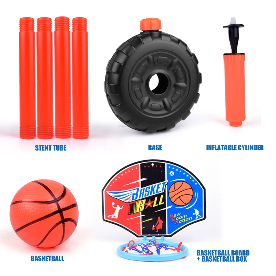 Basketbalové stojany hračky set výška nastaviteľné detské chlapčenské loptičke výcvik