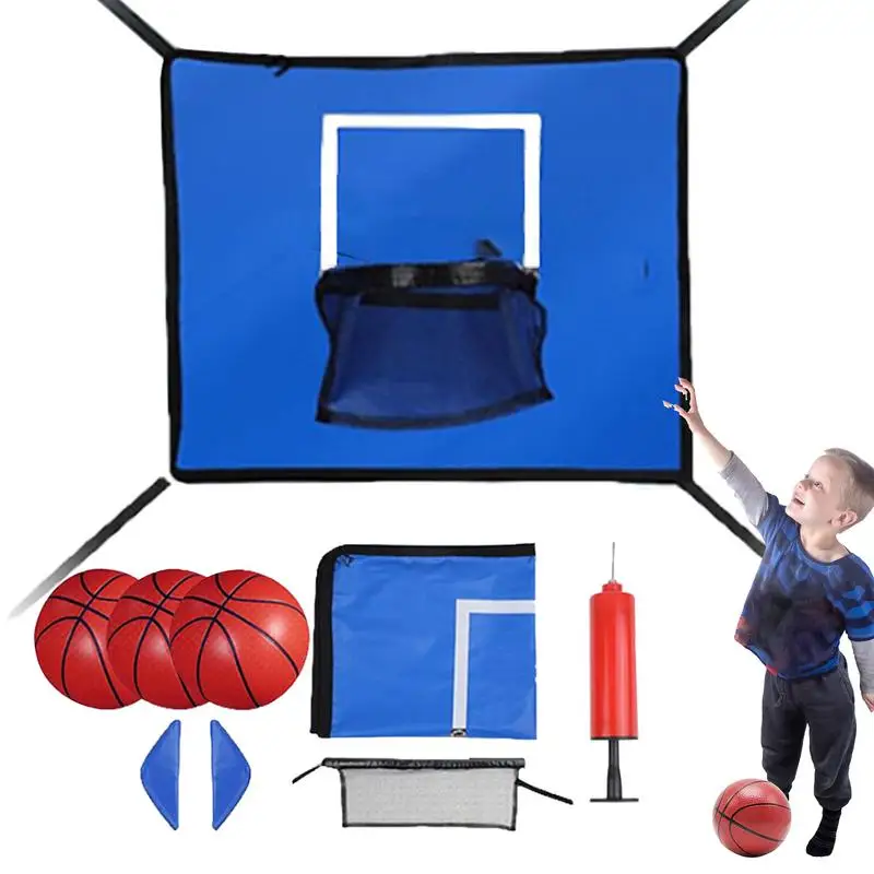 Basketbalový obruč pre trampolínu vonkajšie trampoline basketbalové obruč gól nepremokavá vnútorná basketbalová obruč Trampoline Accessor