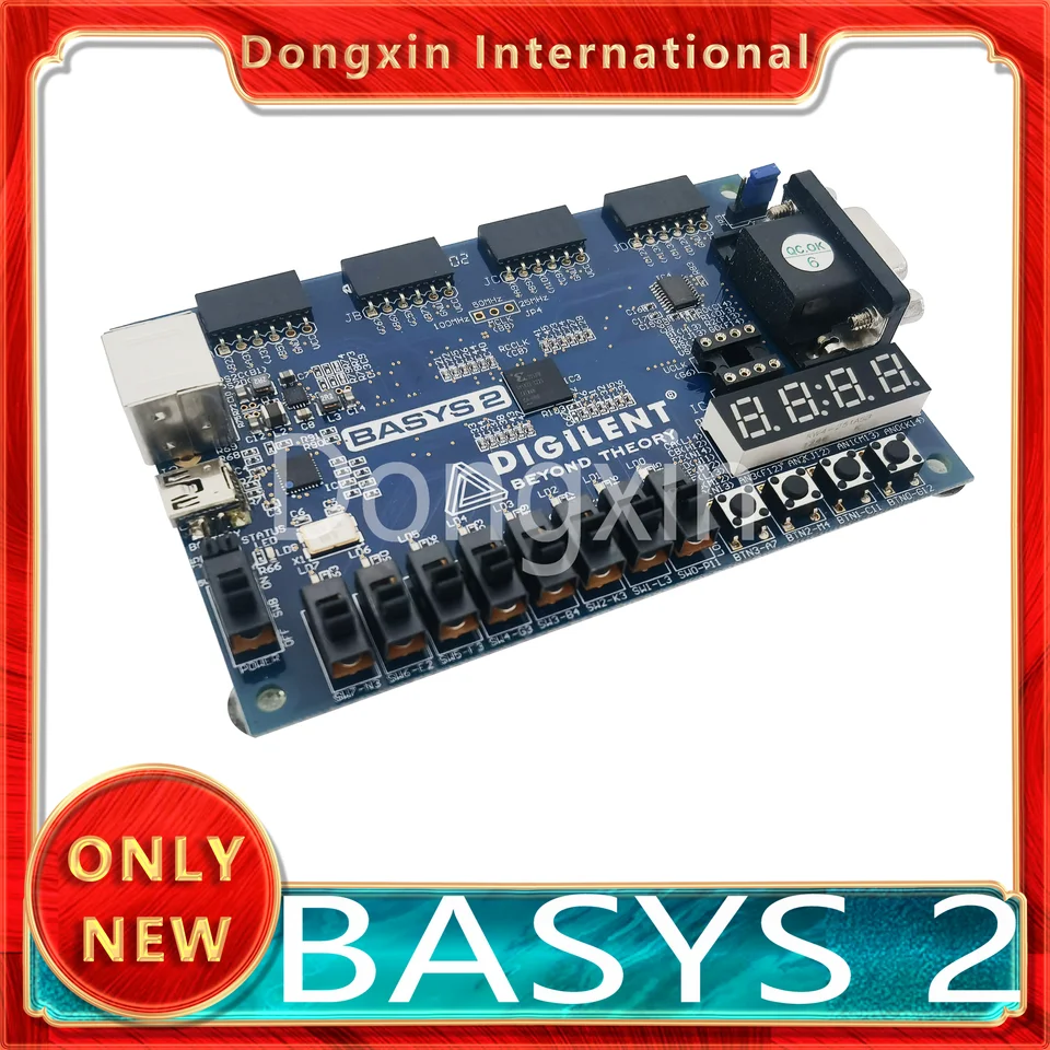 BASYS 2 XC3S100E Spartan-3e FPGA Hodnotiaca doska 410-155 Xilinx