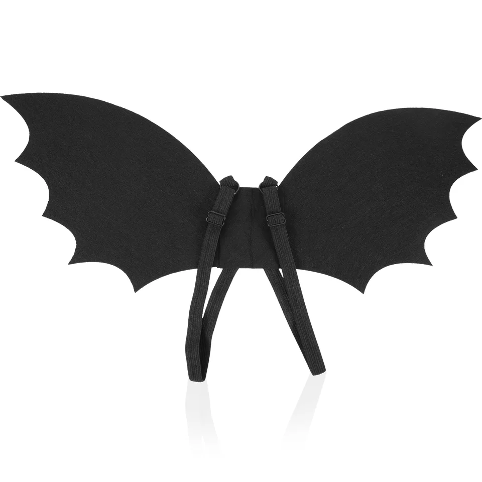 Bat kostýmy Cosplay Party Wings Black Outfit batoh pavúka halloween dekorácie