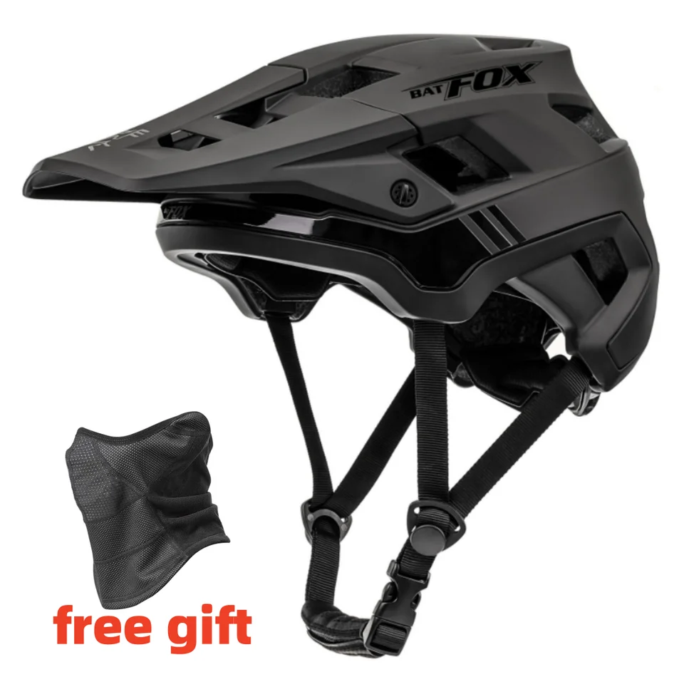 Batfox Helmets Pánske cyklistické bicykle prilba Casco Para Mtb Mountain Bike Racing SpeedFrame Cycling Helmy