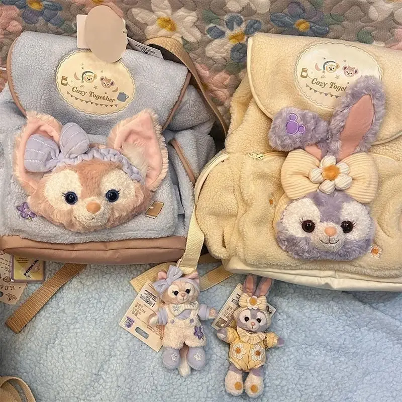 Batoh karikatúry sladké a krásne Miffy Belle Autumn a Winter Shirley Nová veľká tvár a veľká kapacita plyšová taška 2024 Schoolbag