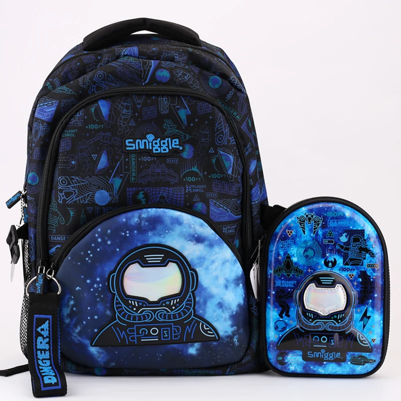 Batoh New Australia saje batoh pre deti veľkú kapacitnú batoh pre študentov základných škôl Lightweight Blue Robot Schoolback