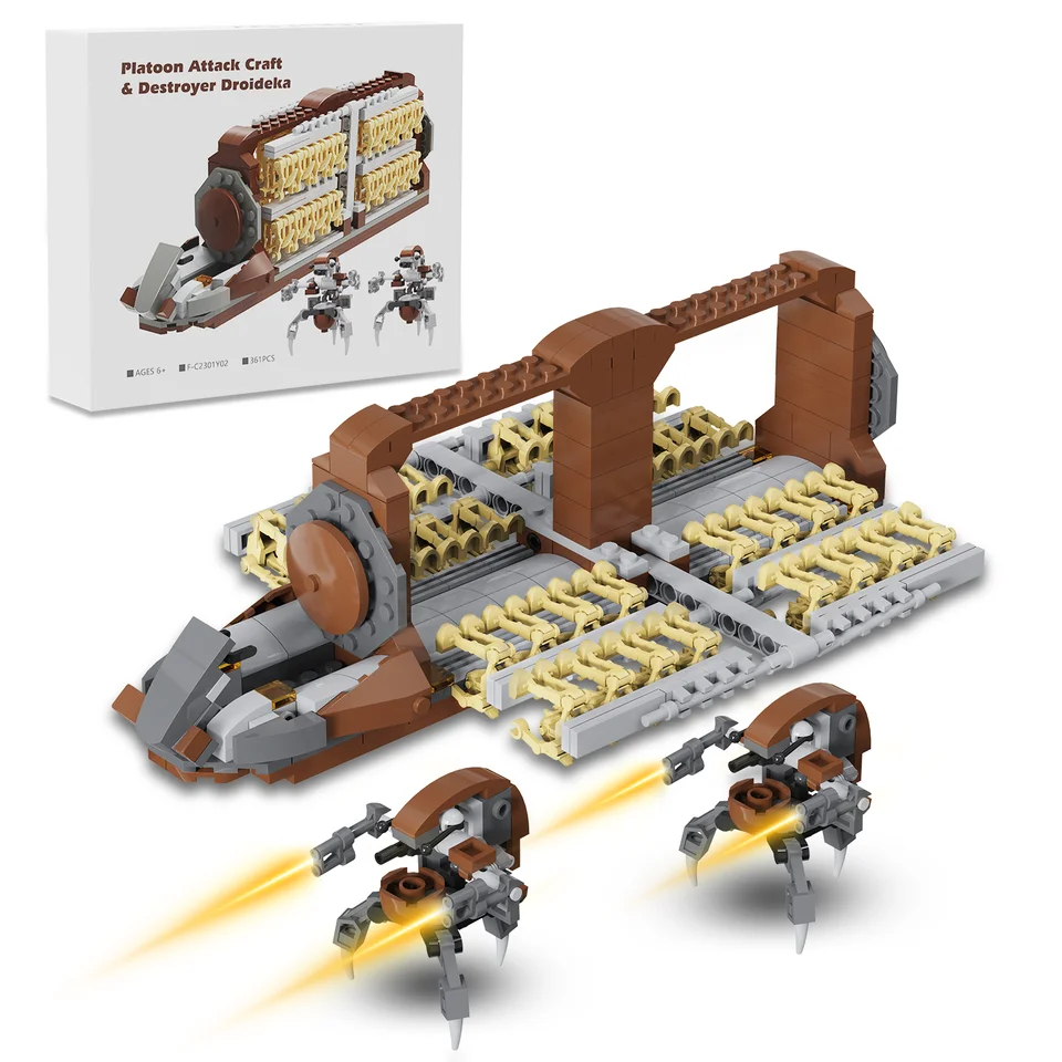 Battle Army Clone Platoon Attack Craft Building Kit