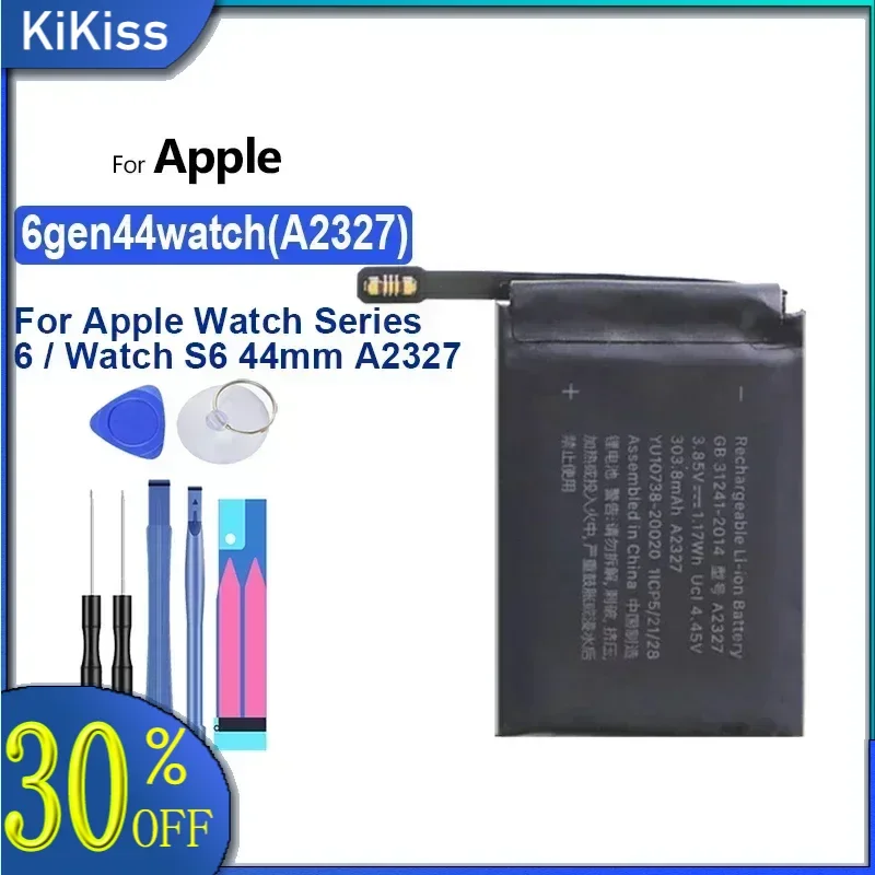 Batéria 303,8 mAh pre Apple Watch Series 6 S6 44 mm A2327