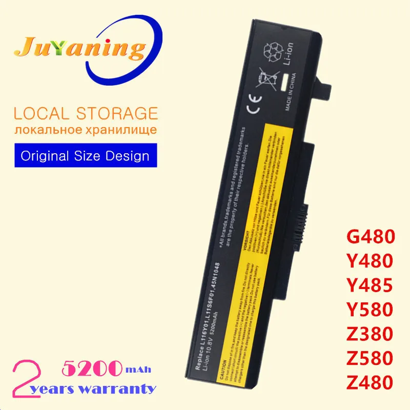 Batéria laptopu pre Lenovo IdeaPad G480 G585 Y480 Y485 Y580 Z380 Z580 G485 G580 Y480N Y485N Y580N Z480 Z585 G400 G500 Y480P Y485P
