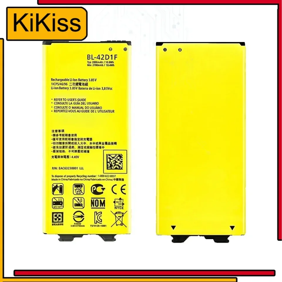 Batéria mobilného telefónu BL-42D1F 2800MAH pre LG G5 H850 H820 H830 H831 H840 H868 H860N H860 LS992 US992 Prenosné batérie