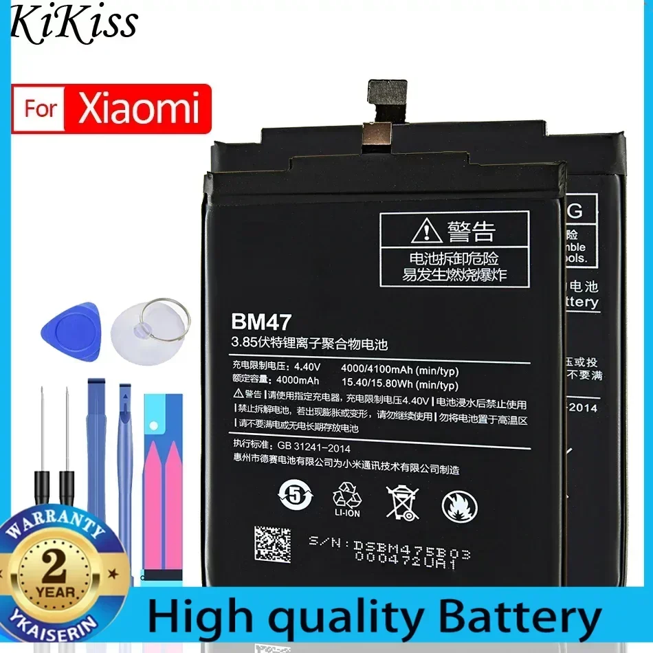Batéria pre Xiaomi Redmi Poznámka 2 3 4 4x 5A 6 7 Pro Model BM42 BM45 BM46 BN31 BN41 BN43 BN45 BN48 BN4A BM 46 BN 31 41 41 45 48