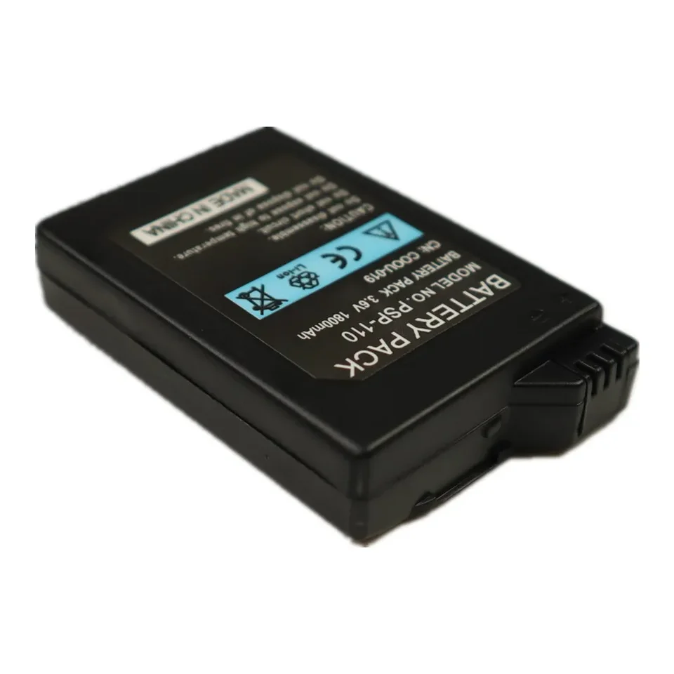 Batéria PSP1000 pre Sony PSP-110 PSP 1000 Console Gamepad Skutočná kapacita 1800 mAh 3,6 V Nabíjateľné batérie