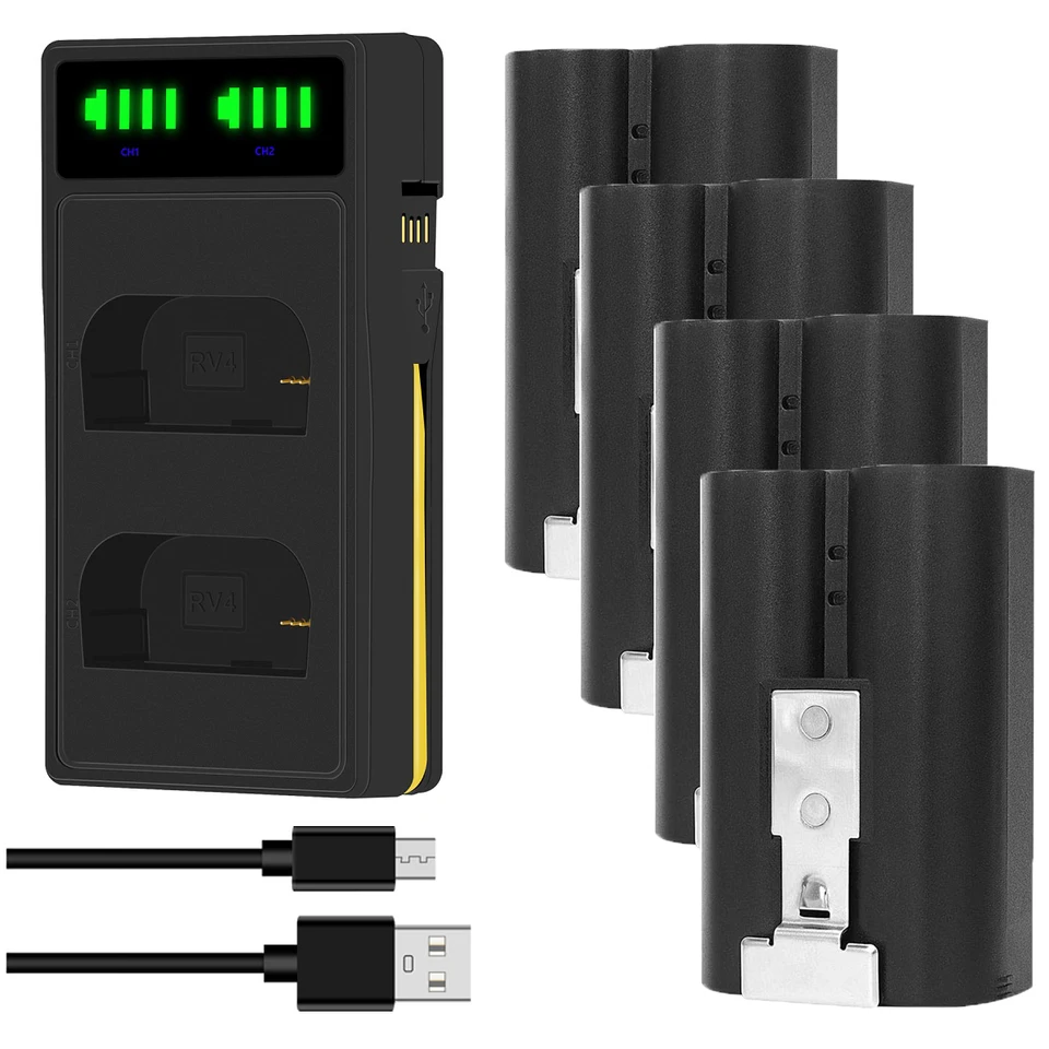 batéria rýchlej zmeny/duálne nabíjačka USB pre prsteň bezdrôtového zvonu 2/3/3+/4, Spotlight Cam, Stick Up Cam (2/3Gen)