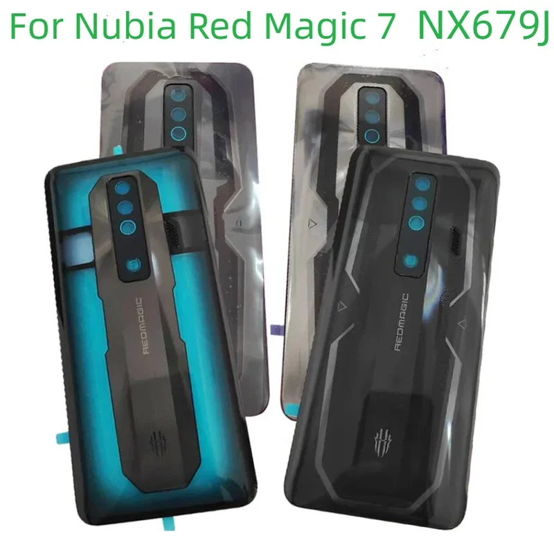 Batériu zadné krytské krytie veka pre Zte Nubia Red Magic 7 NX679J SHELL SHELL SHELL