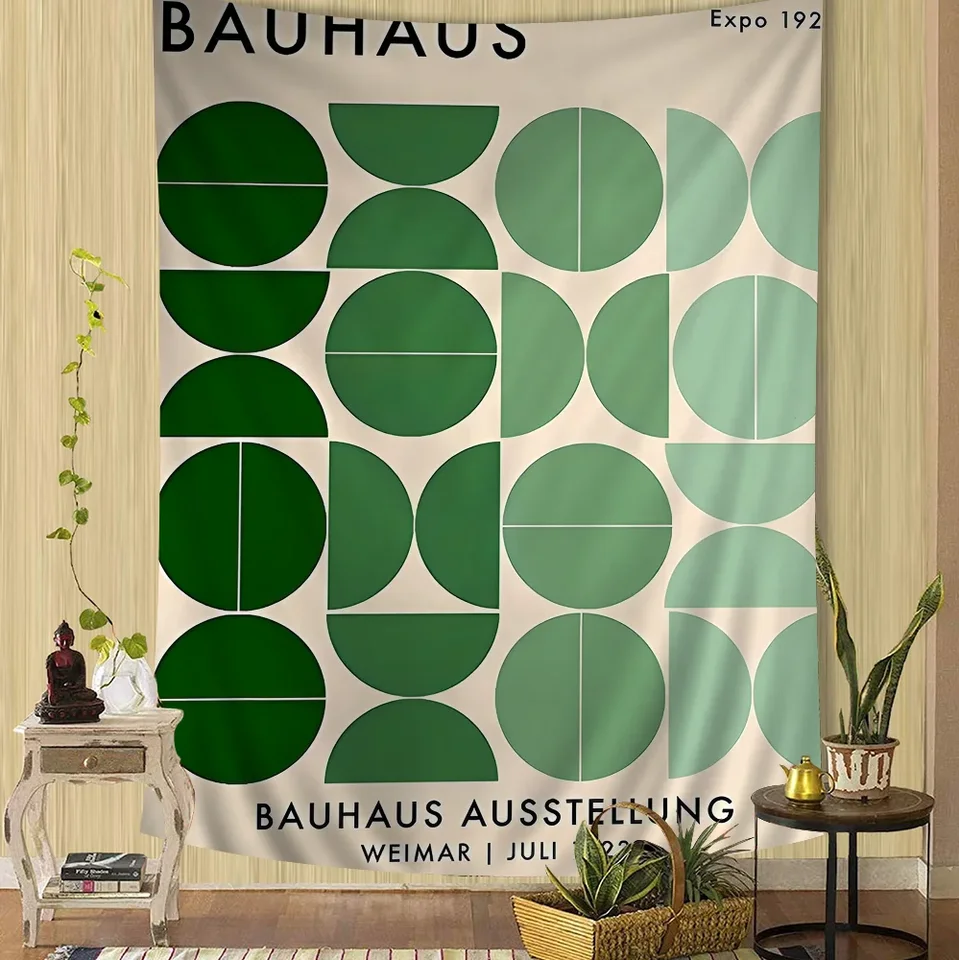 Bauhaus moderná jednoduchosť závesný český tapiséria Bohemian steny tapisérie mandala lacné hippie stena zavesenie
