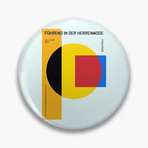 Bauhaus mäkký gombíkový kolík klopa PIN darček vtipné ženy dekorácie módna brožová klobúk klobúk šperky obojok oblečenie kreatívny roztomilý odznak