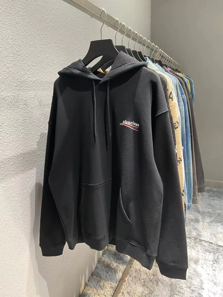 Bavlnená kapucňa kapucňa 2024 Jeseň a zima Nový módny koksový list voľný mikina muži a ženy rovnaké streetwear