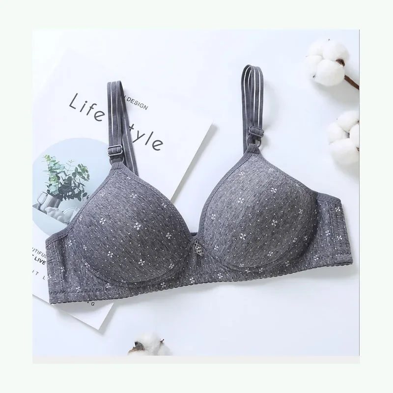 Bavlnené podprsenky pre ženy bezproblémové bezšvové push UP Poldal Polded Bralet Bralette Big Busta 32-44 AB Cup BH Tops vs C09