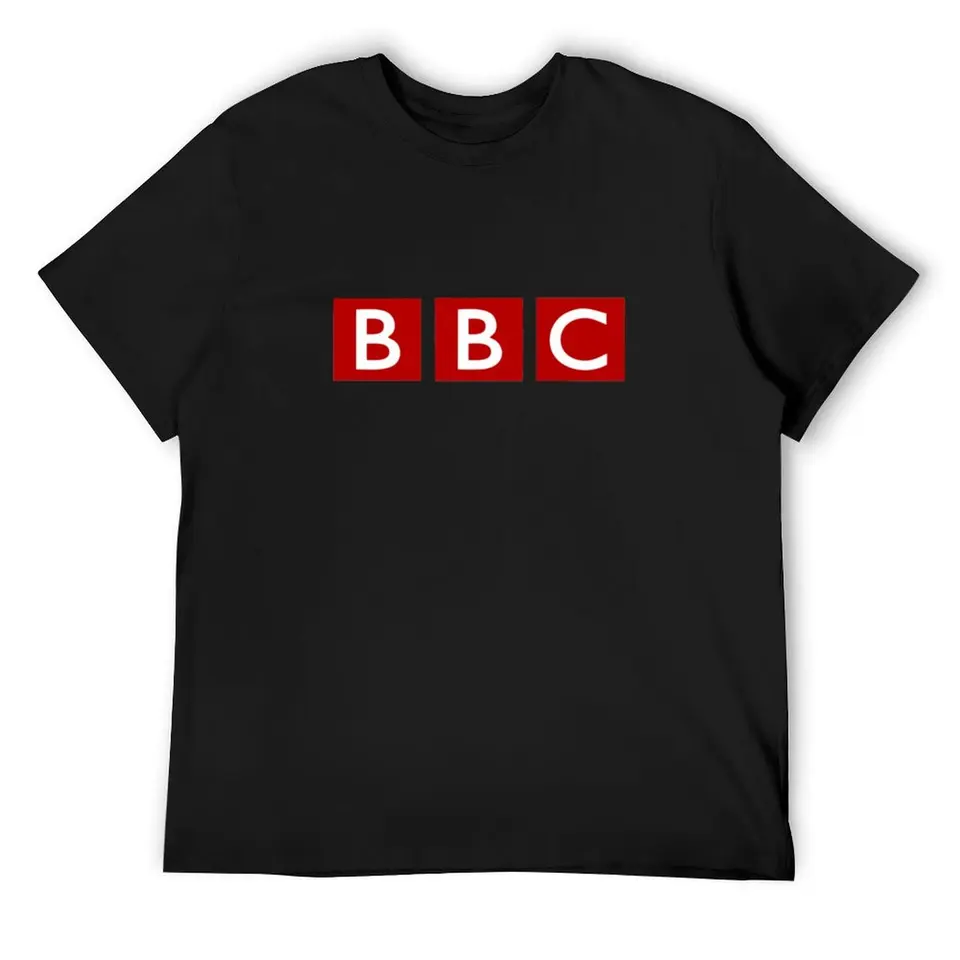 BBC News T-Shirt Vintage Graphic T košele prispôsobené vintage grafické odevy pre mužov pre mužov