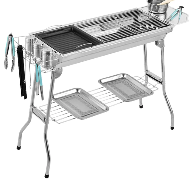 BBQ Frying Grill Plate BBQ FRACE PAN Nepreckost Grill Plate Kuchynská kuchyňa PICNIC PICNOR OUTHOLODO