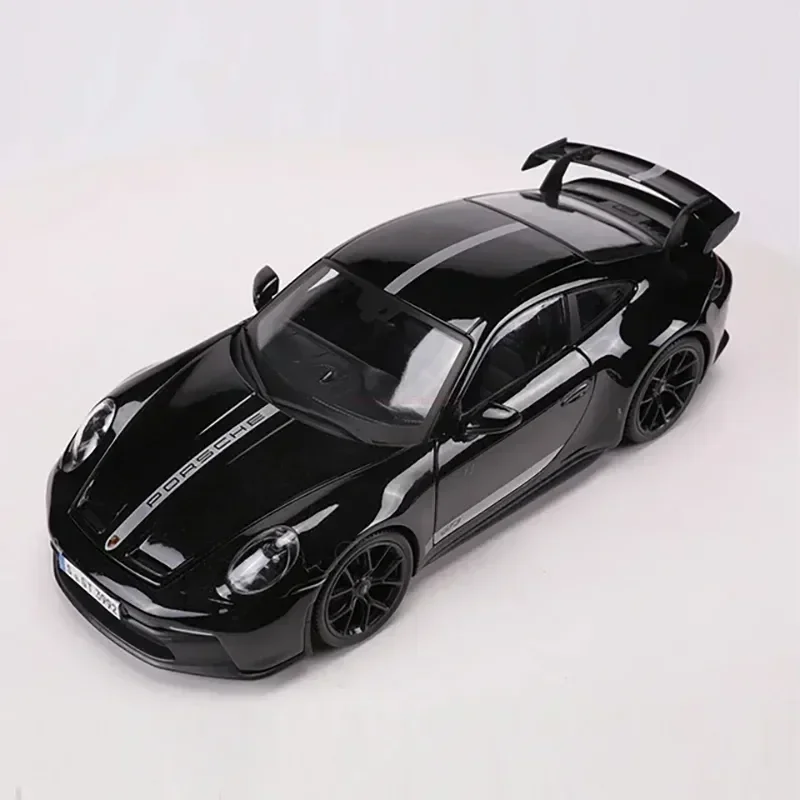 BBURAGO 1:18 2022 Porsche 911 GT3 Racing Sports Car Diecast Model Edition zliatiny luxusné vozidlá Zbierka Darček pre deti
