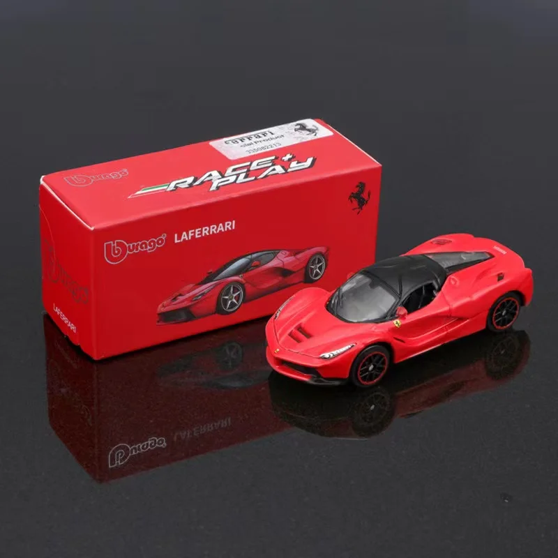 BBURAGO1: 64 Ferrari Series Laferrari Model malá zbierka auto zliatiny modely hračky Darček scéna dekorácia klasický a vynikajúci