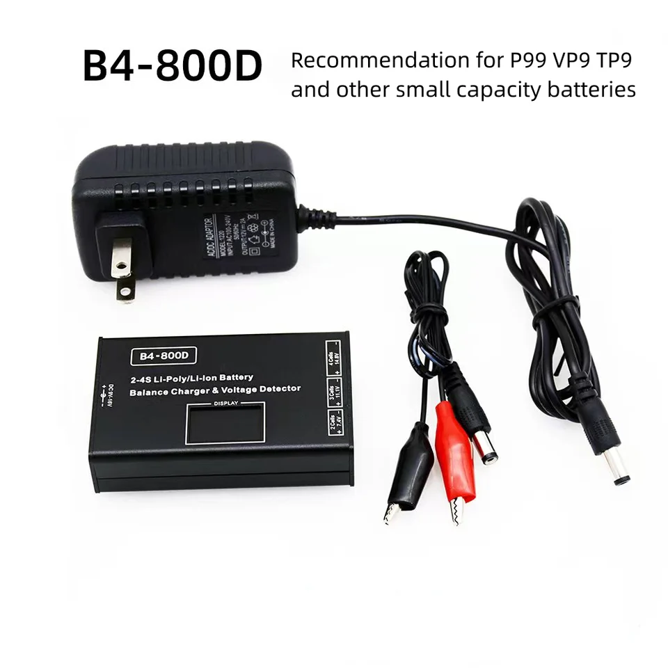 BC-4S15D/B4-800D BATTERIÁLNA LITITIOM LiP Balance nabíjačka s napätím obrazovky 800MA/1500MA pre 2S-4S RC FPV QUADCOPTER DRON DRON