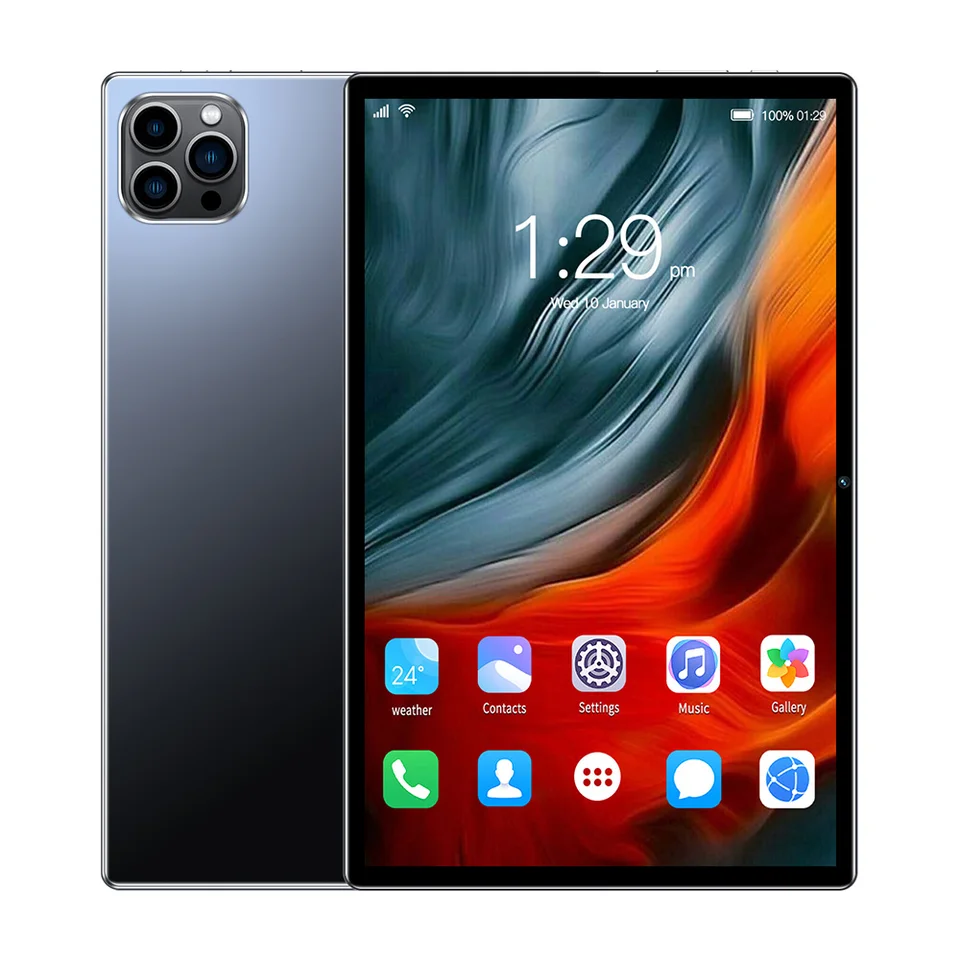 BDF P37 Nový 10,1 palca Android Tablet PC PC Google Play Octa Core Dual Camera Dual SIM 3G Telefónny hovor WiFi tablety 4 GB RAM 64 GB ROM