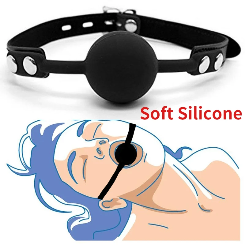 BDSM Soft Silikone Gag Sex Hračky Otvorené ústa ústa otroctvo ústa loptičky Žena Žena Dospelé sexuálne hry erotické doplnky postroj