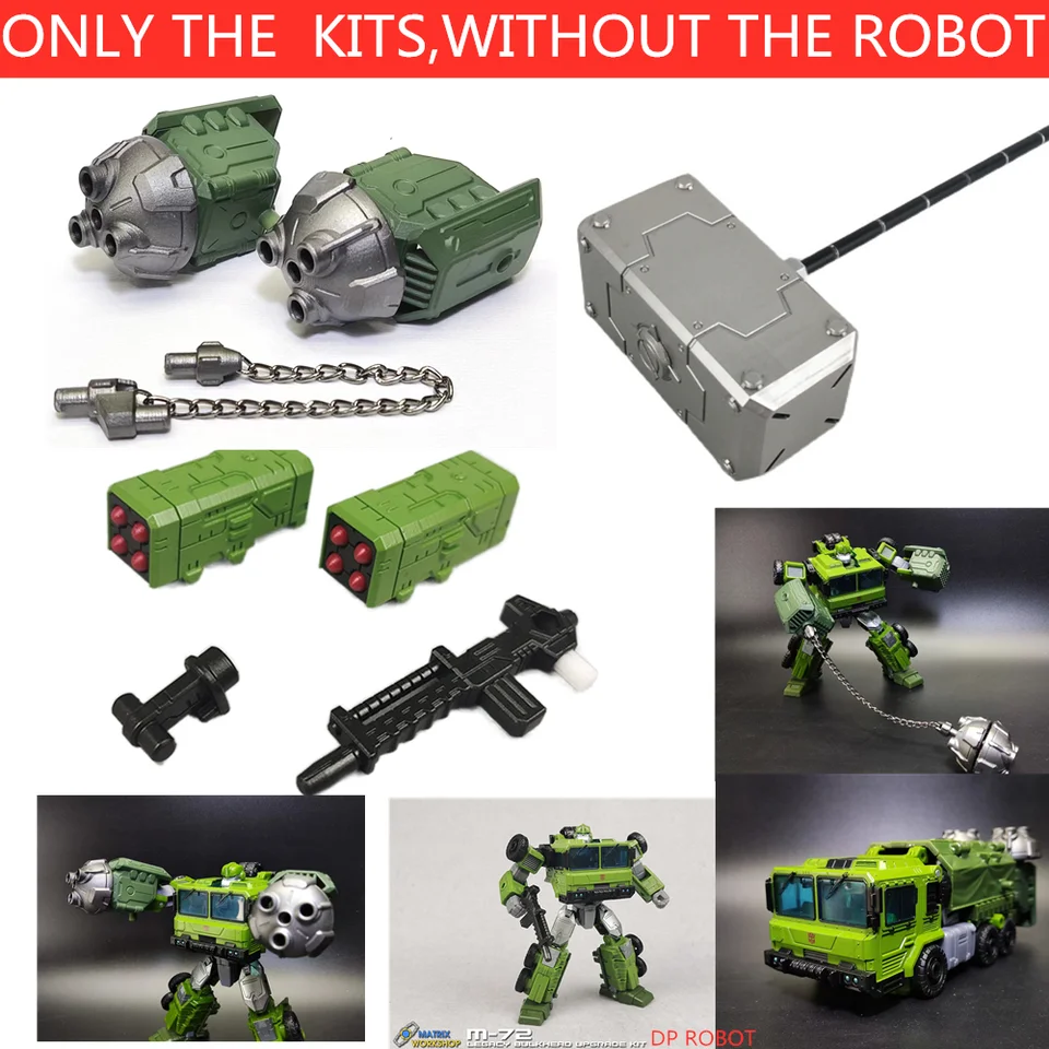 BDT Design Weapon M-72 SL-135 upgrade súpravy Meteor Hammer Huck Cannon pre transformáciu Legacy Perkhead Action Figure Active Active