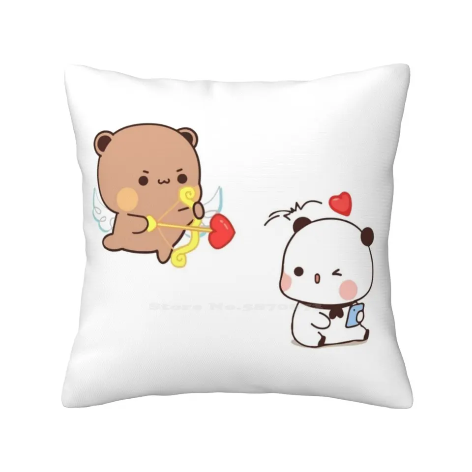 Be Mine, Cute Panda Bear vankúš objatie objatie vankúš Deti deti Panda Bear Hug Bubu Dudu Cuddle Animals Funny Baby Bears