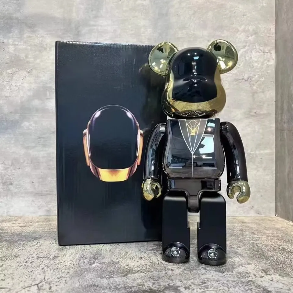 Bearbrick 400% Daft Punk sochy sochy dekorácie medveď ornament príliv