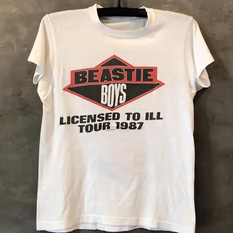 Beastie Boys Tshirt Skontrolujte, či vaše tričko hlavy tričko American Hip Hop Group Simple Fashion Design Tričko s krátkym rukávom