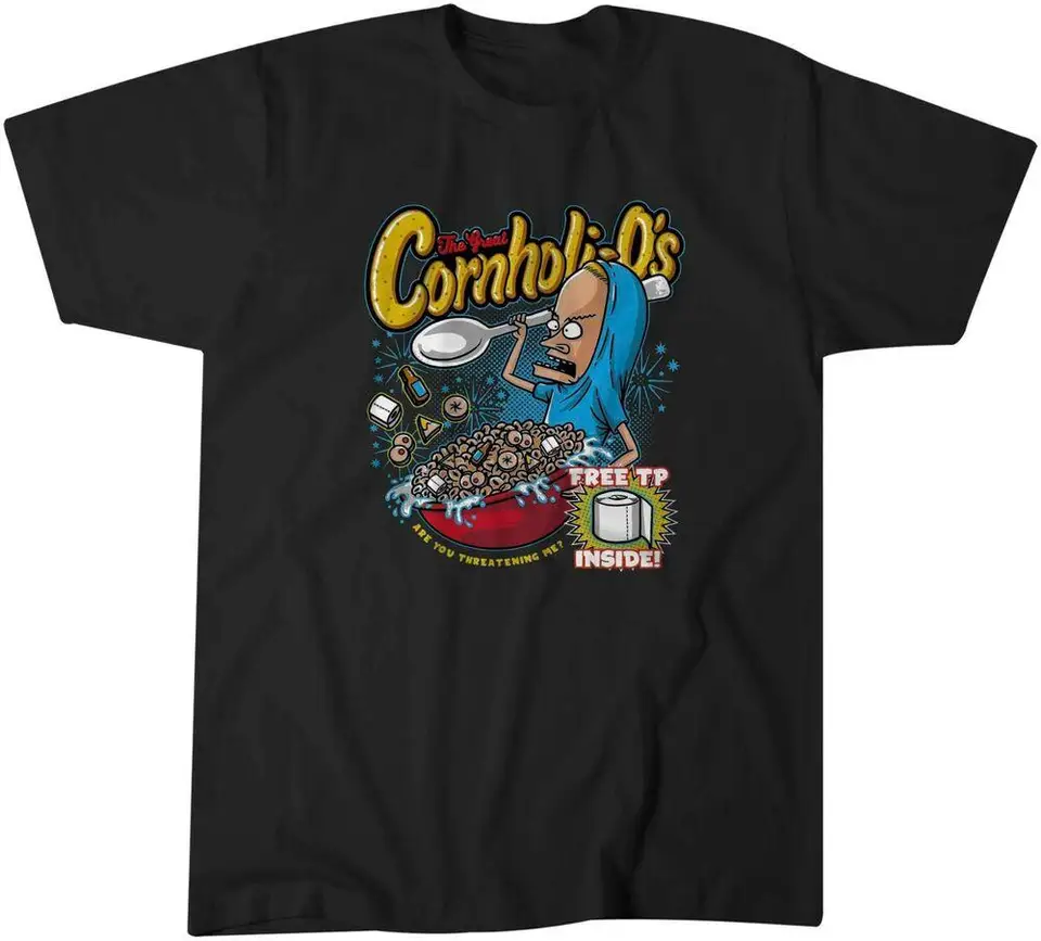 Beavis a Butt Head tričko Tričko Great Cornholio Butt-Head Funny Cereal Box 90. roky