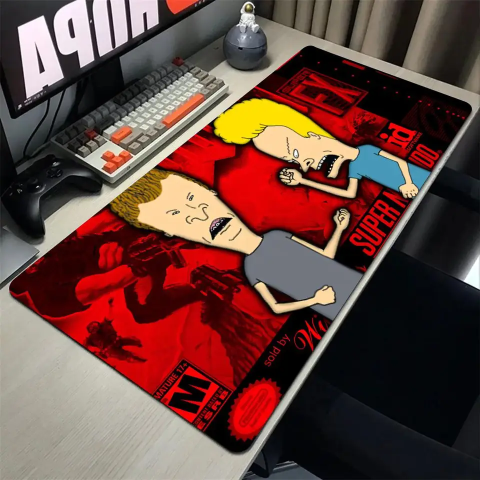 BEAVIS a BUTTHEAD+0 MOŽNÁ POMÁKA Vysoko kvalitná podložka na prírodnú gumovú myš