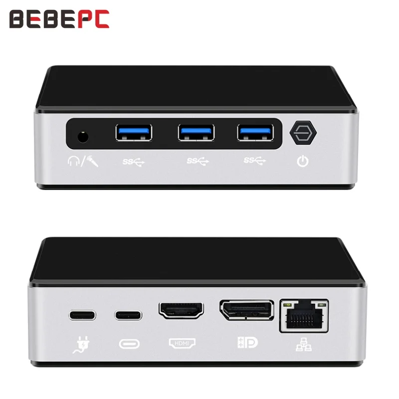 BEBEPC MINI PC I5 1030NG7 I7 1060NG 16 GB RAM LPDDR4 M.2