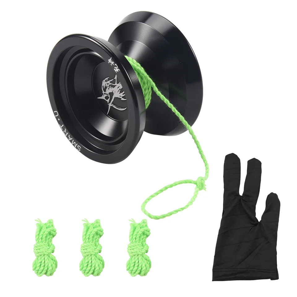 Bebooyo New Metal Yoyo Professional Yoyo Set Yo + Ruka
