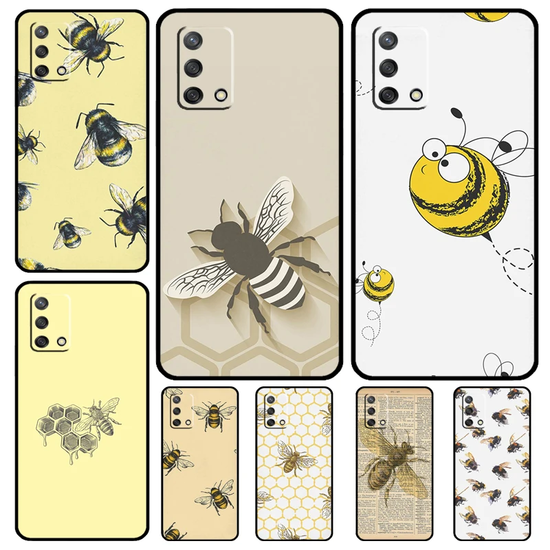Bee Honey Case pre Oppo A74 A94 A54 A17 A57 A77 A18 A58 A78 A98 A15 A52 A72 A5 A5 A5S A16 A76 A96 A96