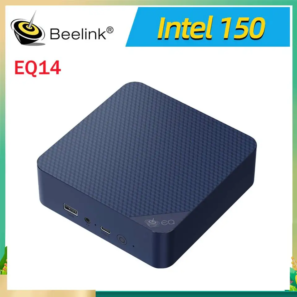Beelink Eq14 Mini PC Intel Lake-N150 Max Turbo 3,6 GHz 16G RAM DDR4 3200MHz Desktop Gaming Computer vs S12 Pro Eq13 N100 N200