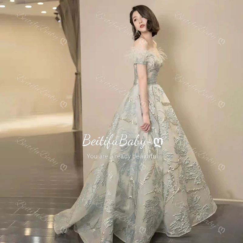 Beitifubaby Luxury Dámske večerné šaty Vestidos de Fiesta Elegantné vintage remienok bez ramienok Flitrové guľové šaty bankety pre ženy