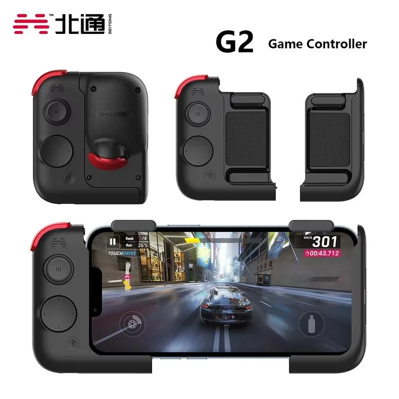 Beitong G2 Mobile Game Controller Magnetická kombinácia bezdrôtového Bluetooth 5.0