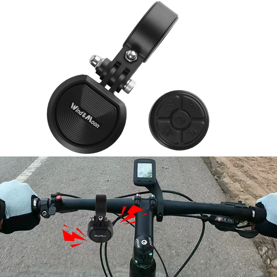 Bell Alarm inteligentný alarm proti krádeži uzamknutia nepremokavým vodotesným elektrickým rohom univerzálnym diaľkovým ovládaním zámku Mini Mountain Bicycle