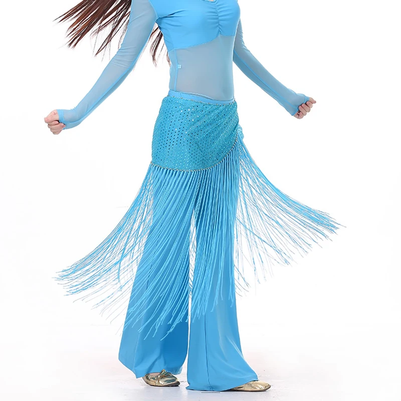 Belly Dance doplnky Sexy okrajové bedrové scraf Indický tanečný pás pás uterák Zastupte bruško tanec bedrového pásu Orientálne kostýmy
