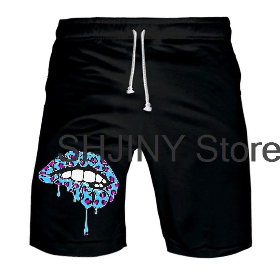 Ben Azellart Zostaňte divoké pery Merch Swetshorts Ženy Pánske bežecké šortky basketbalové nohavice unisex outdoorové športové oblečenie