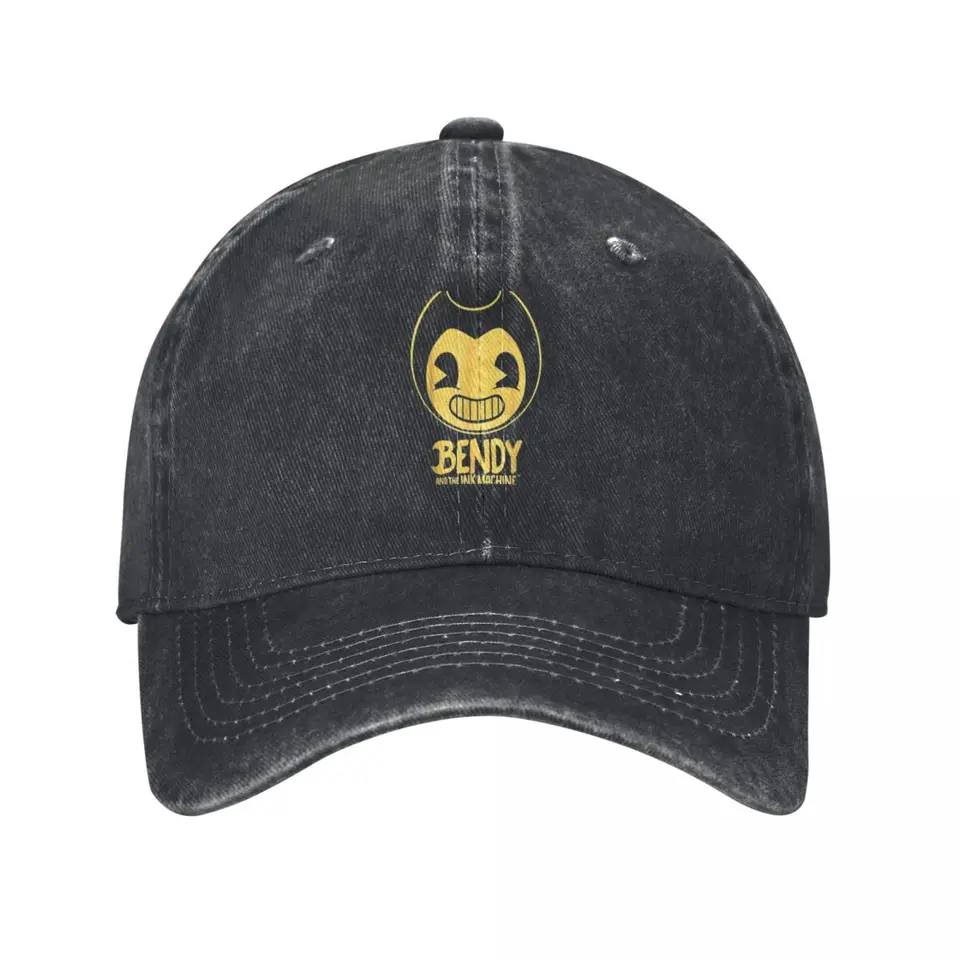 Bendy-ink-machine-merch baseballová čiapka plážová taška golfový klobúk divoký guľový klobúk vlastné čiapky Ženy klobúky Pánske