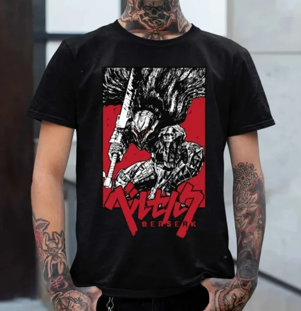 Berserk anime tričko, darček mamy // nové, nové výročie, darček nový